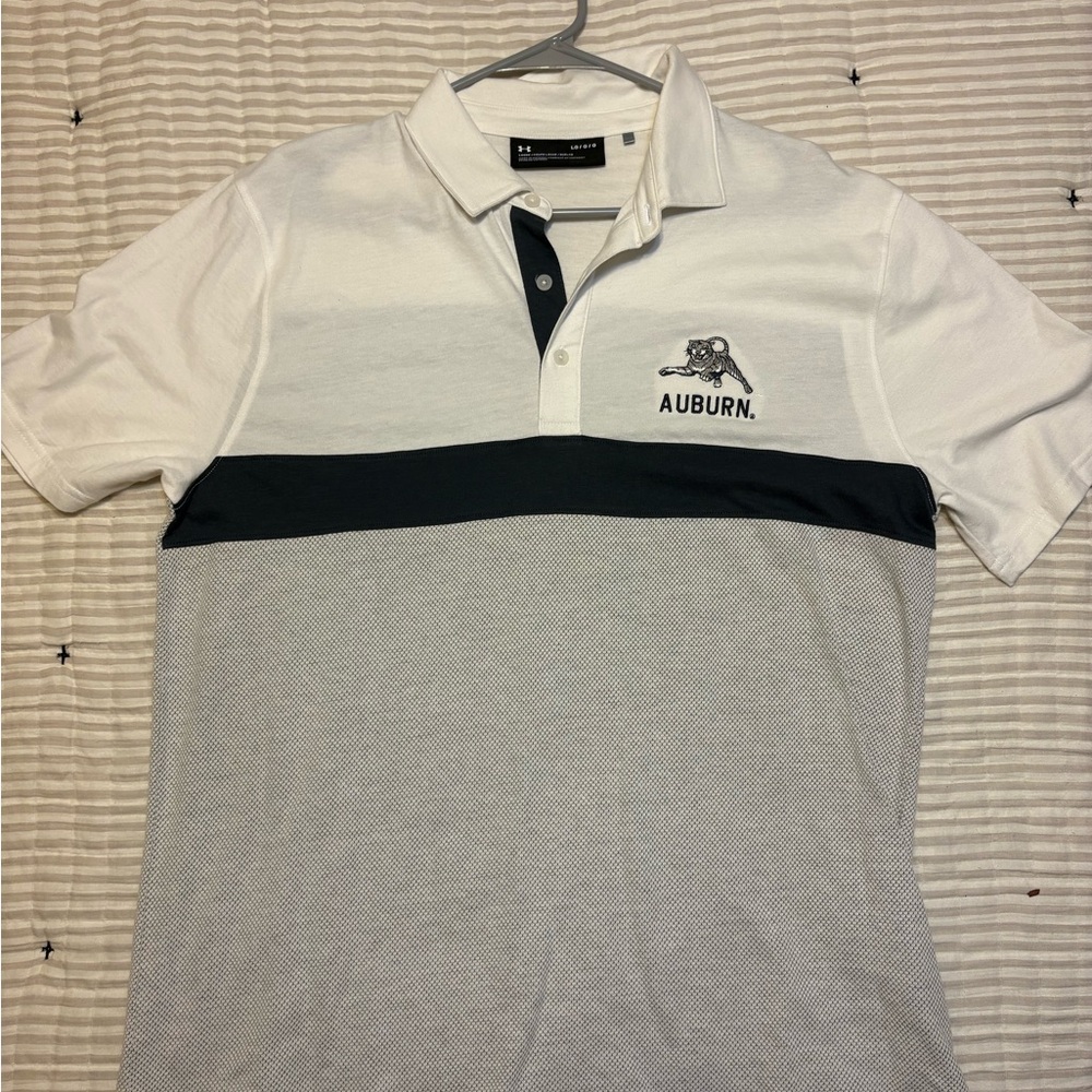 Auburn Tigers Under Armour Polo Shirt - Large